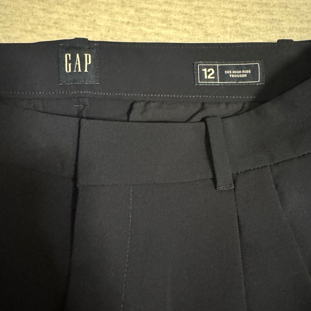 GAP Women's Navy Wide Leg Pants